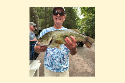 George K with fish